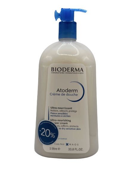 Bioderma Atoderm - Crème de douche 1L