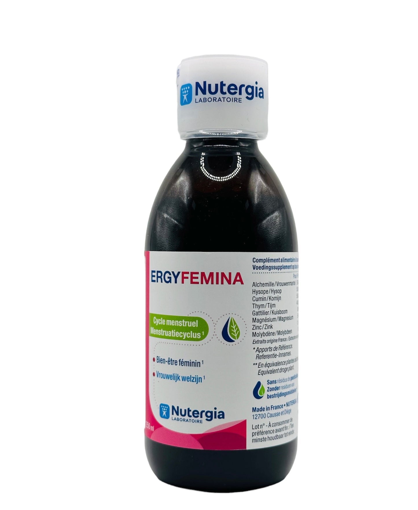 Nutergia ErgyFemina cycle menstruel 250ml
