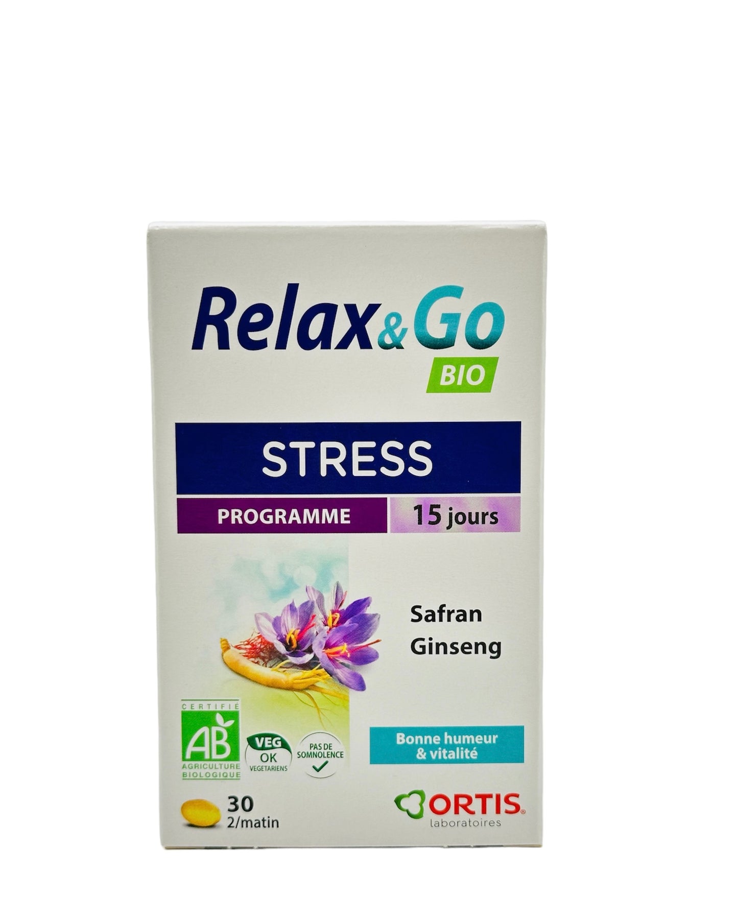 Ortis Relax&go stress 30 caps