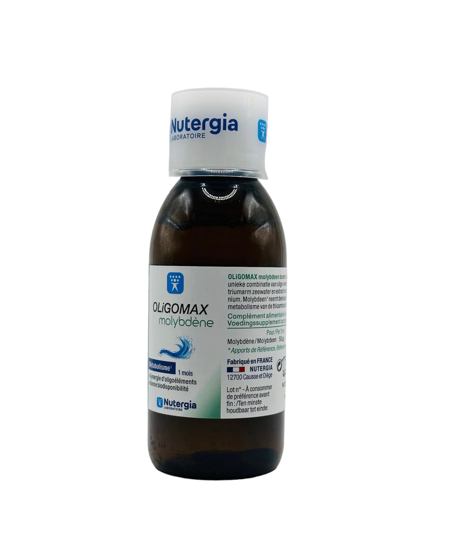 Nutergia oliGOMAX molybdène 150ml