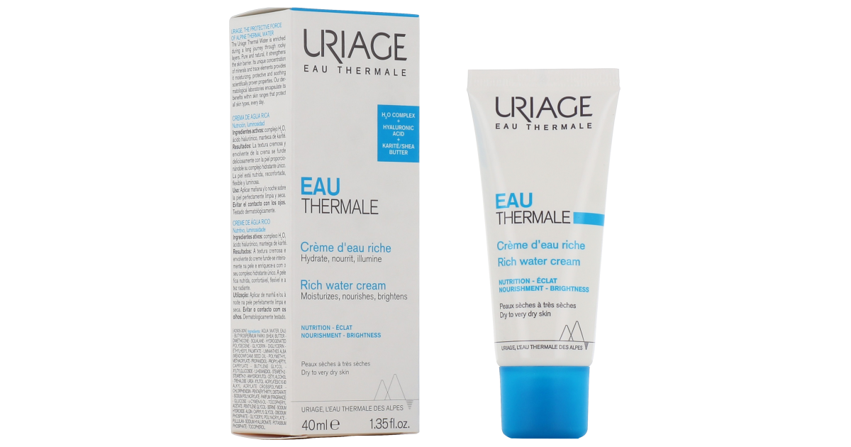Uriage Eau Thermale - Crème d’eau riche 40ml