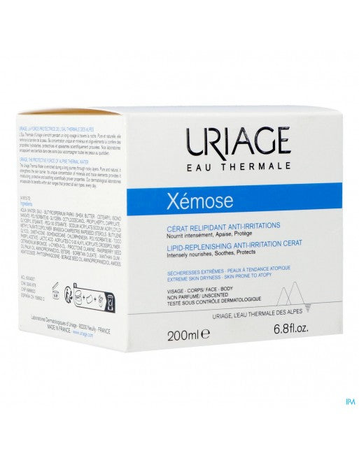 Uriage xémose cérat crème anti-irritations 200ml