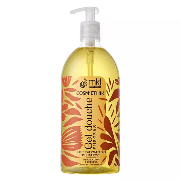 MKL Green Nature Cosm'Ethik – Gel Douche Huile d'Argan du Maroc 1L