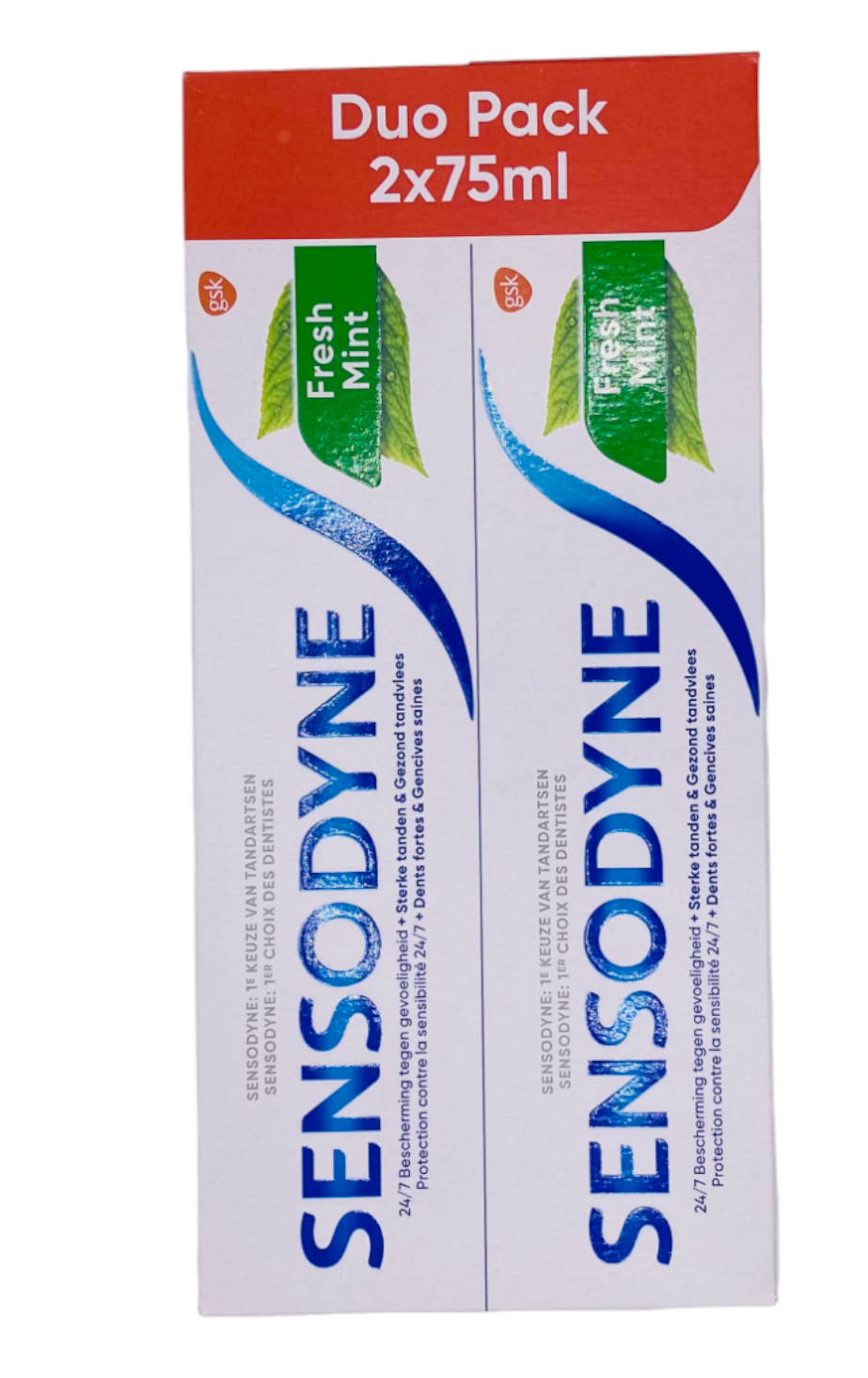 Sensodyne Duo Pack Menthe 2x75ml