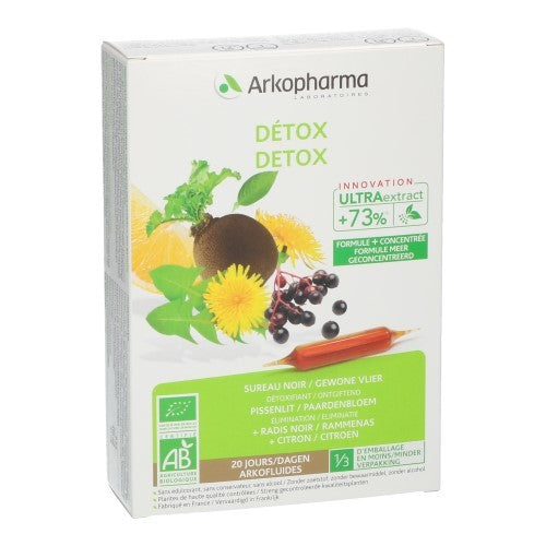 Arkofluide – Detox Bio NF – 20 ampoules