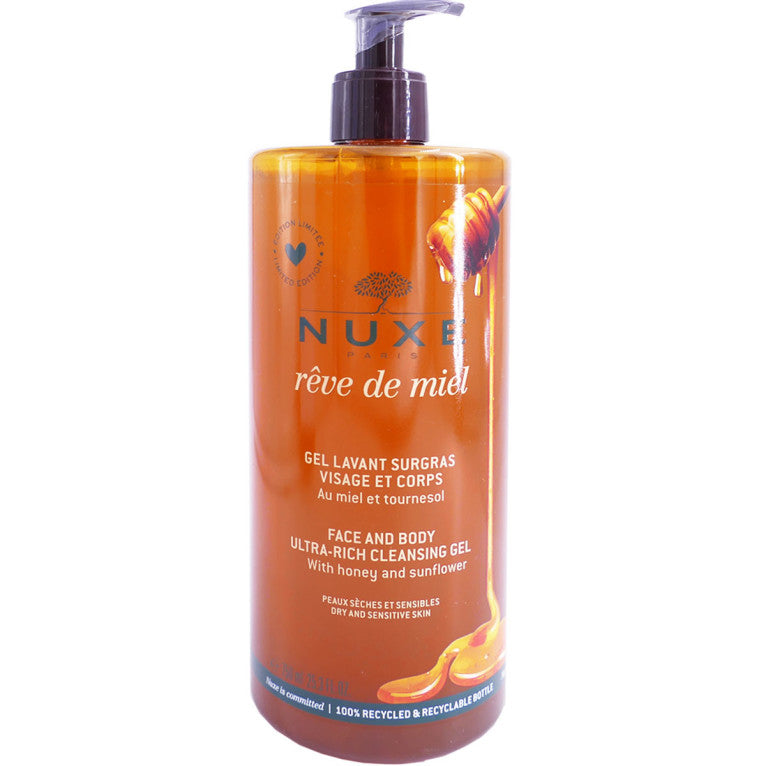 Nuxe - Rêve de miel gel lavant 750ml