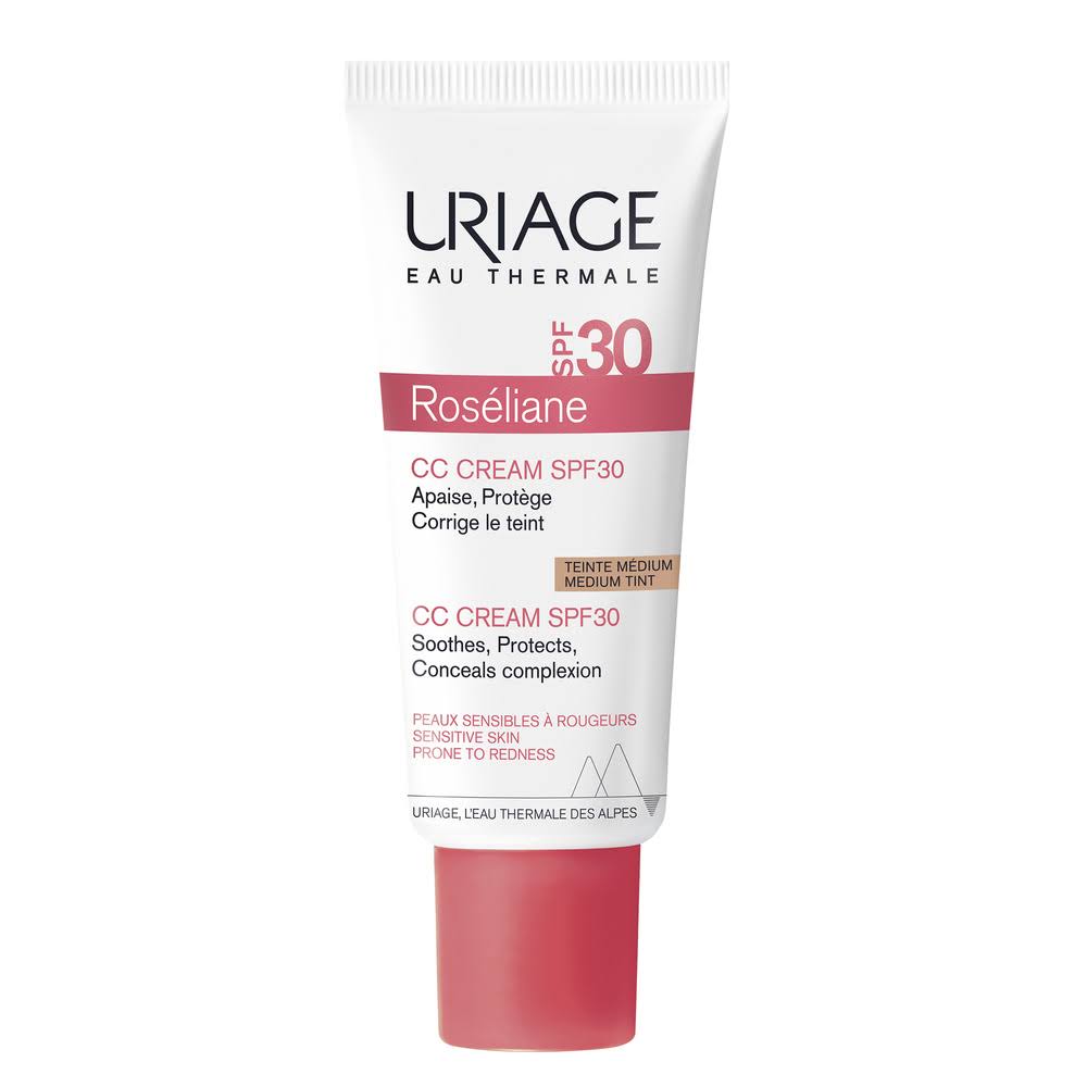 Uriage Roseliane - Crème anti rougeurs spf30 teinte médium