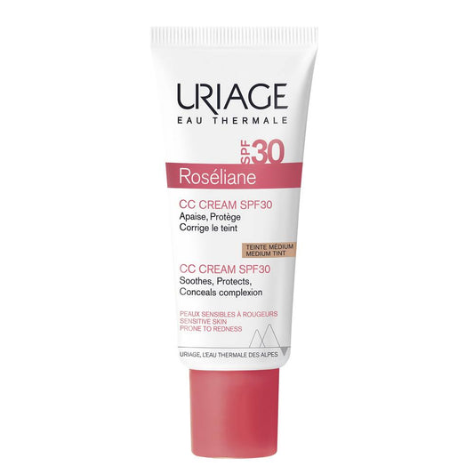 Uriage Roseliane - Crème anti rougeurs spf30 teinte médium