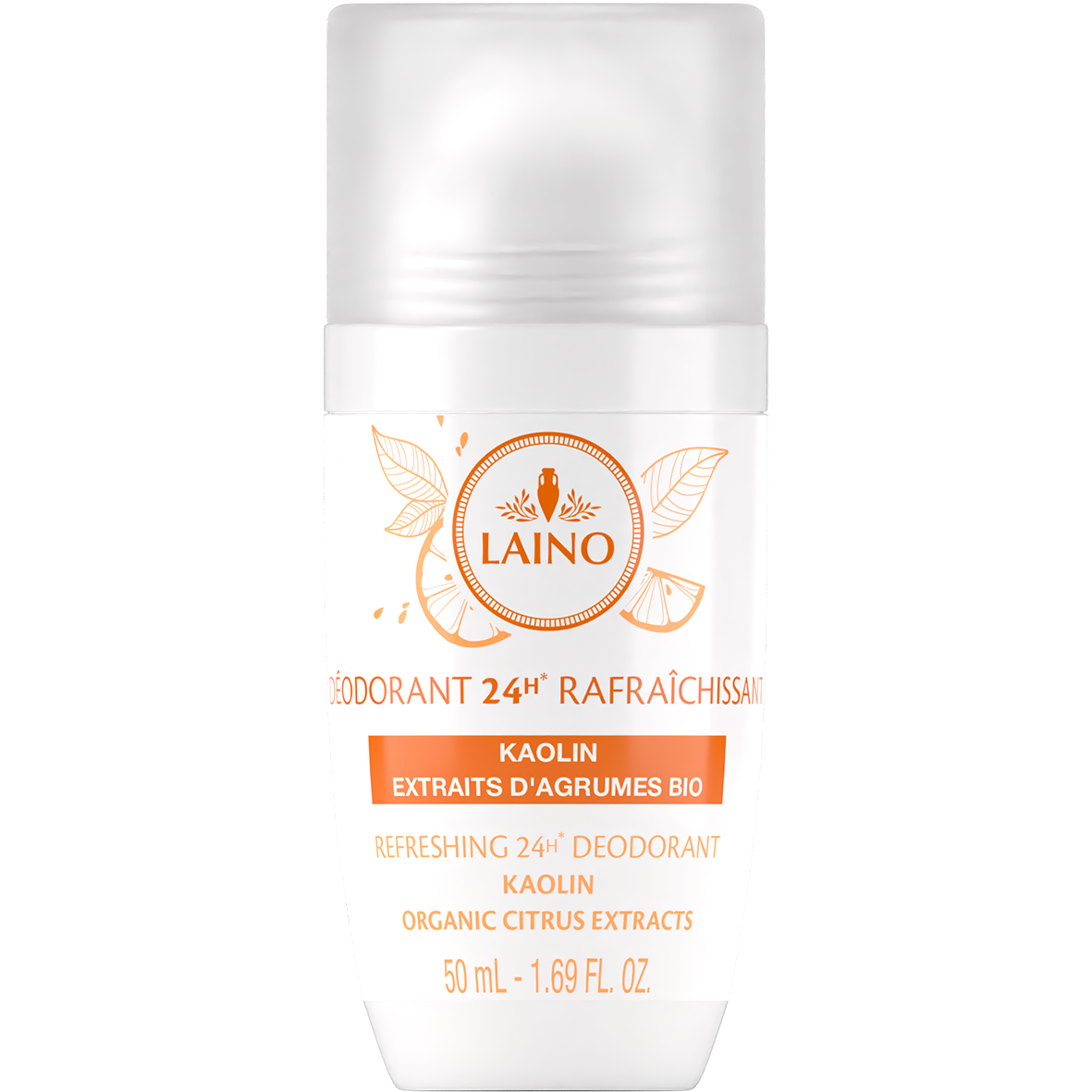 Laino Deodorant 24h fraîcheur AGRUMES 50ml