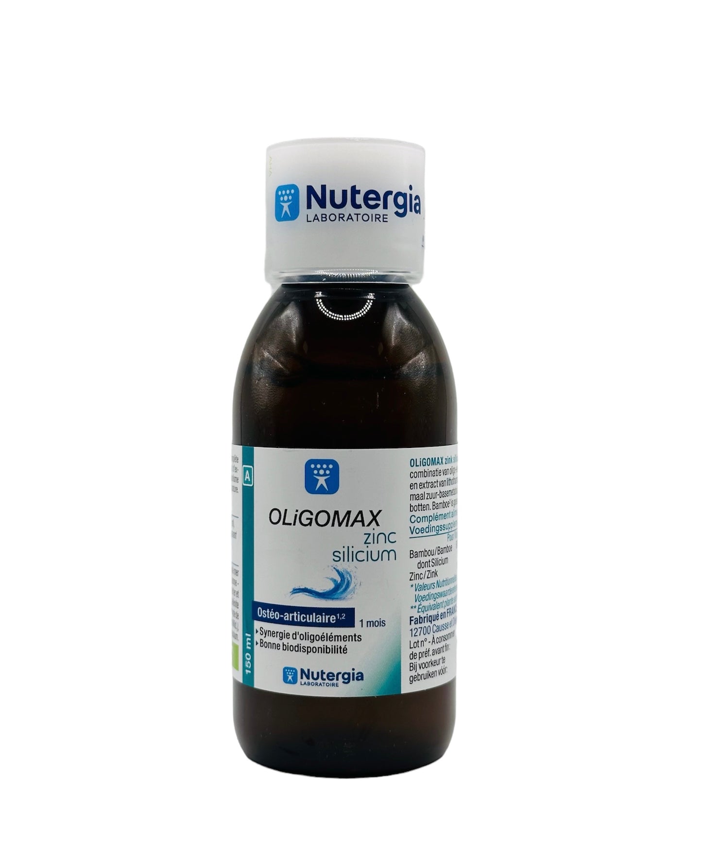 Nutergia oliGOMAX zinc silicium 150ml
