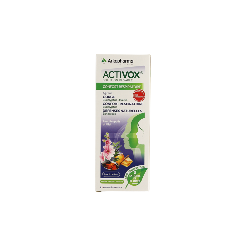 Activox - Confort respiratoire 150ml