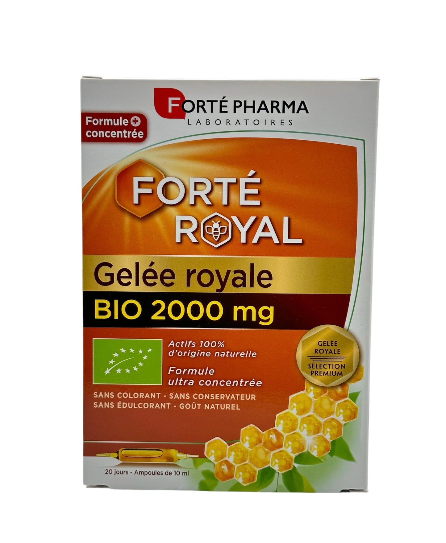Forté Royal Gelée royale Bio 2000mg 20x10 amp