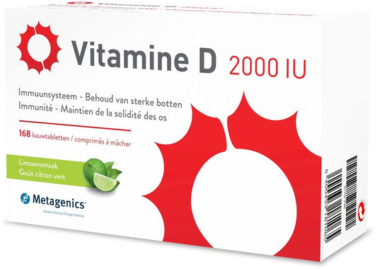 Vitamine D 2000iu - 168 comp