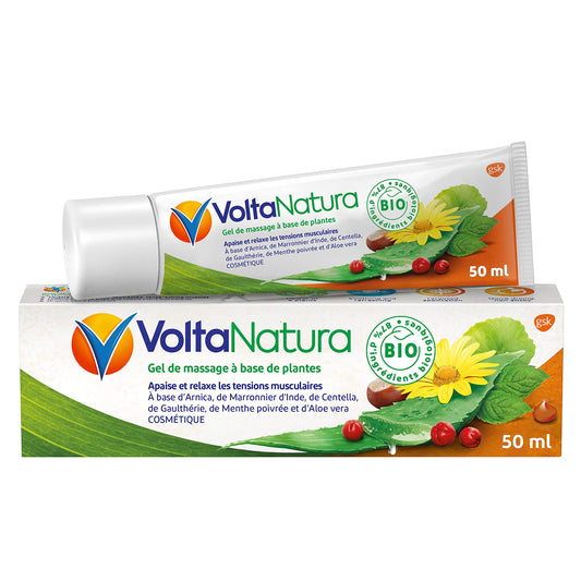 VoltaNatura Gel de Massage Bio – 50 ml