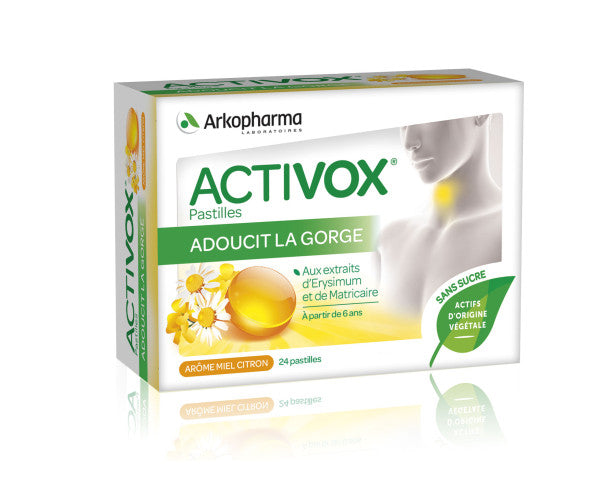 Arkopharma – Activox Miel-Citron – 24 pastilles