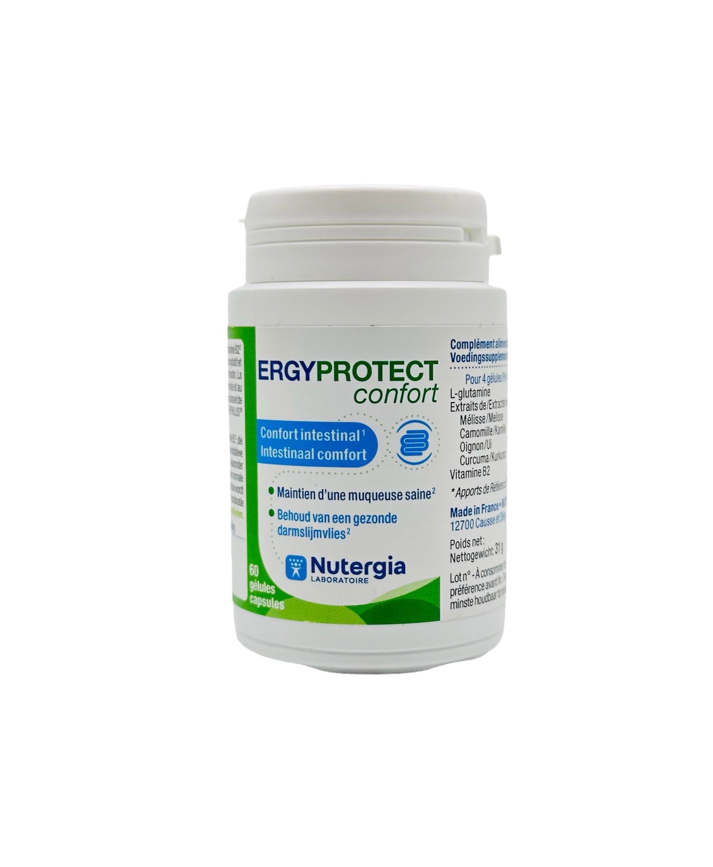 Nutergia Ergyprotect confort intestinal 60cap