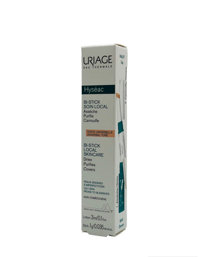 Uriage hyséac bi-stick soin local lotion 3ml/stick 1g