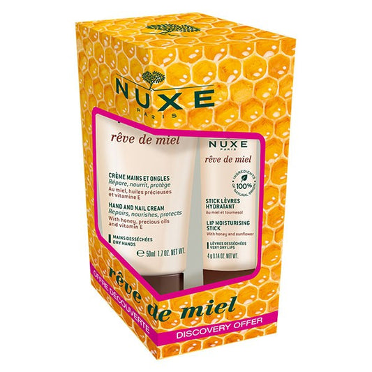 Nuxe Rêve de Miel - Crème main + stick à lèvre