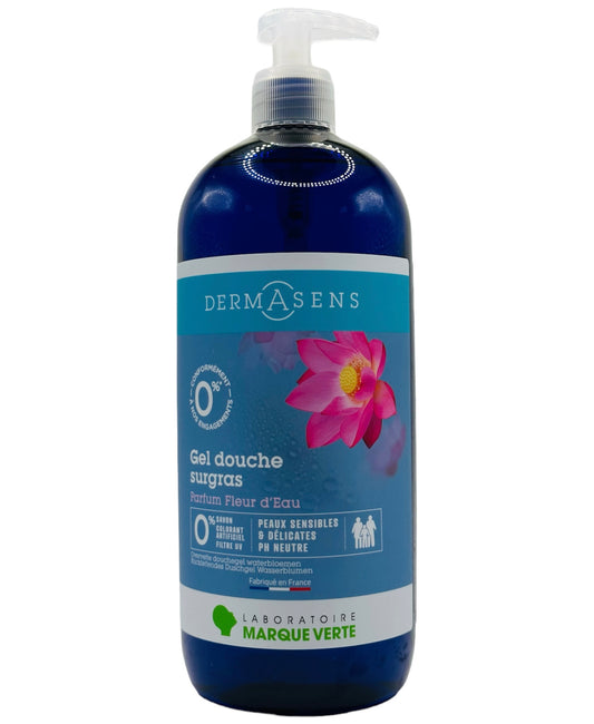 Dermasens gel douche surgras fleur d’eau 1L