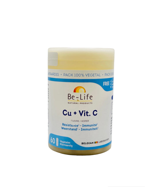 Be-life Cu+Acerola minerals 60 caps