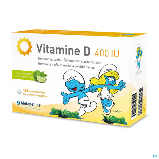 Vitamine D 400ui - 168 comp