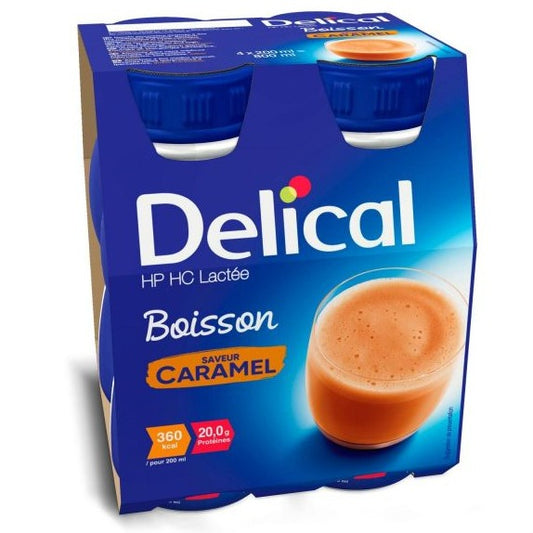 Delical caramel 4x200ml