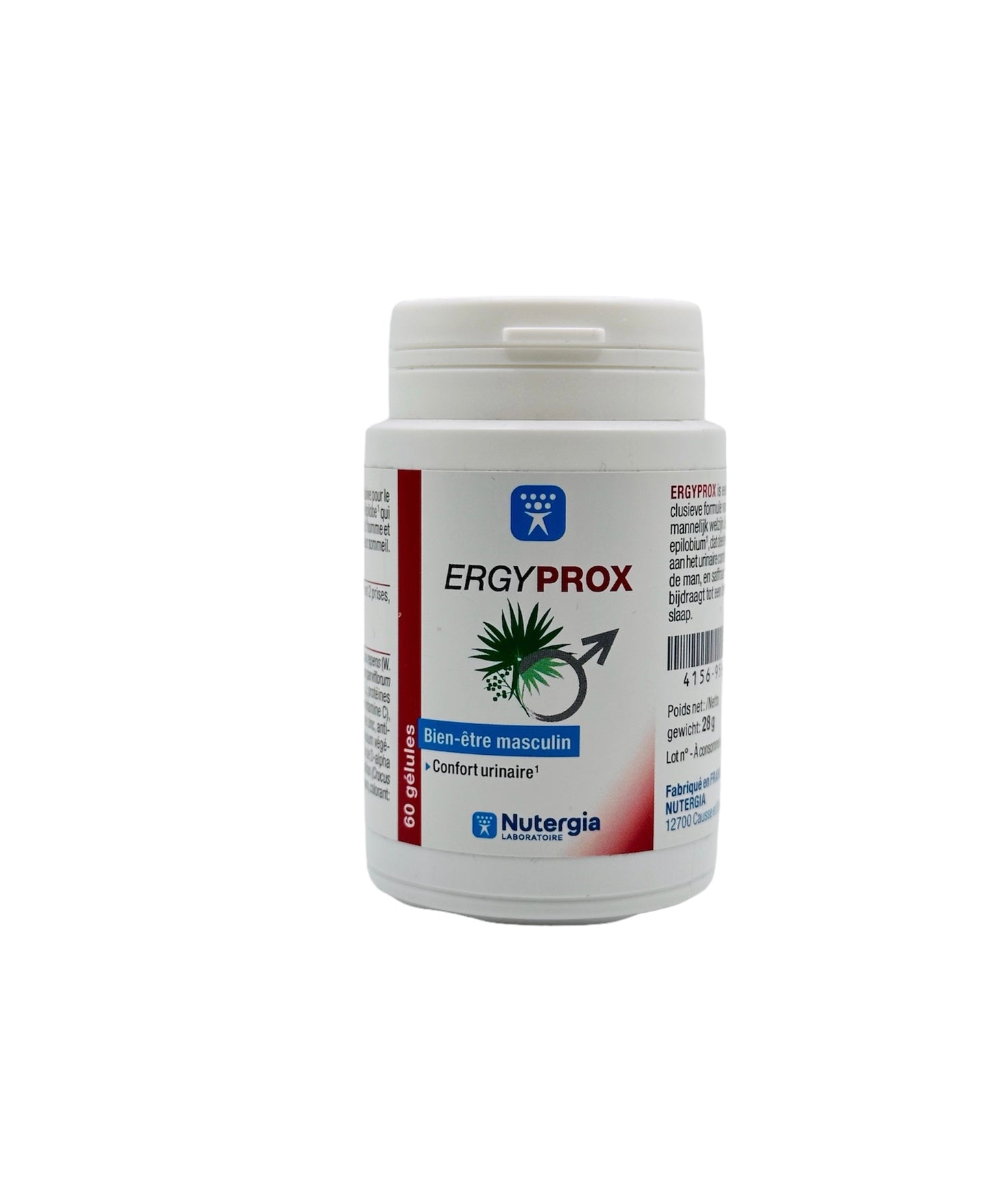 Nutergia Ergyprox bien être masculin 60cap