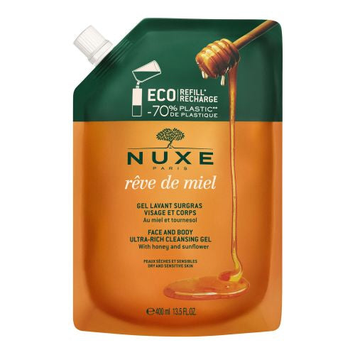 Nuxe rêve de miel - recharge gel lavant 400ml