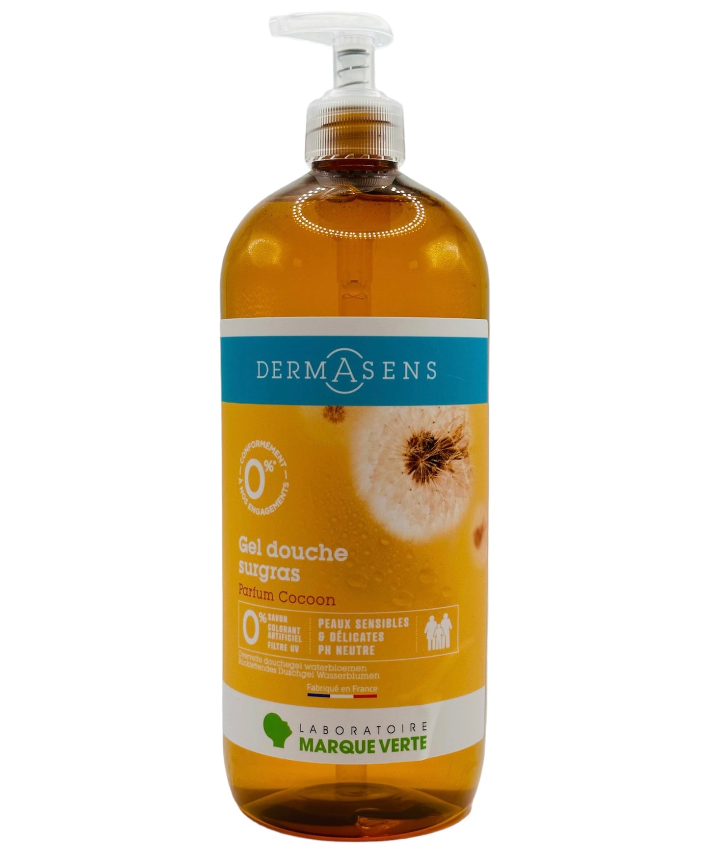 Dermasens gel douche surgras cocoon 1L