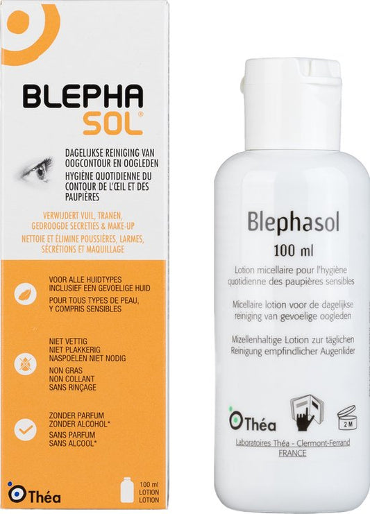 Blepha Sol - Lotion nettoyante paupières 100ml