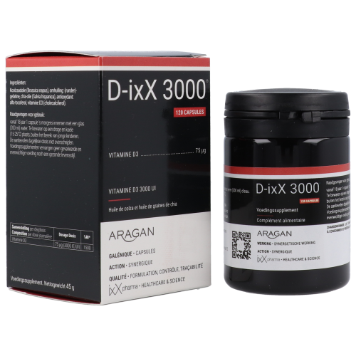 D-ixX 3000 vitamine D - 120 caps