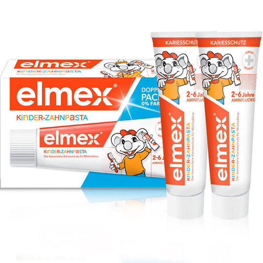 Elmex enfant pack 2-6 ans 2x50ml