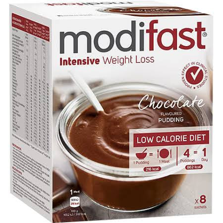 Modifast chocolat pudding 8x55g