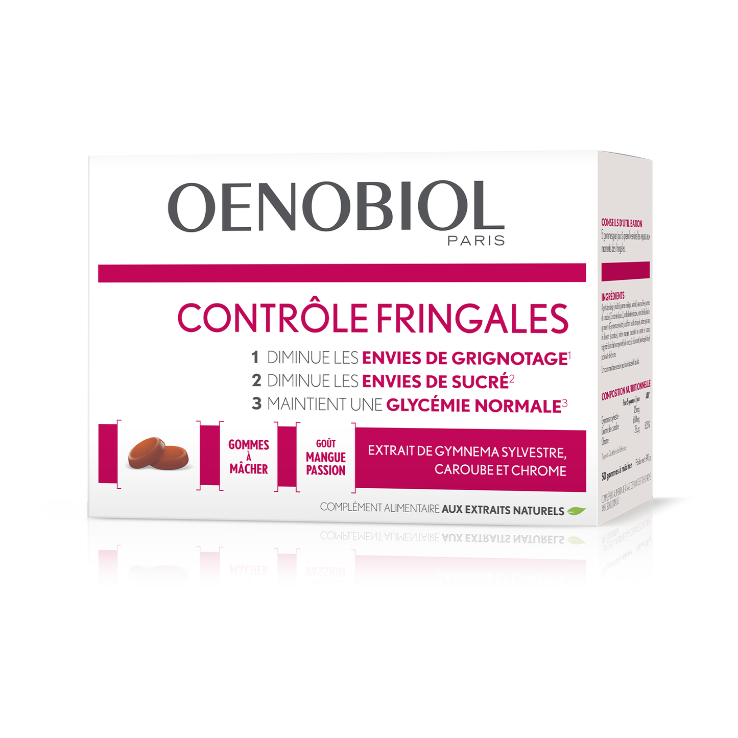 Oenobiol contrôle fringales - 50 gummies