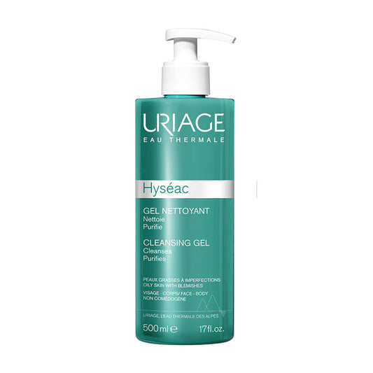 Uriage hyséac gel nettoyant 500ml