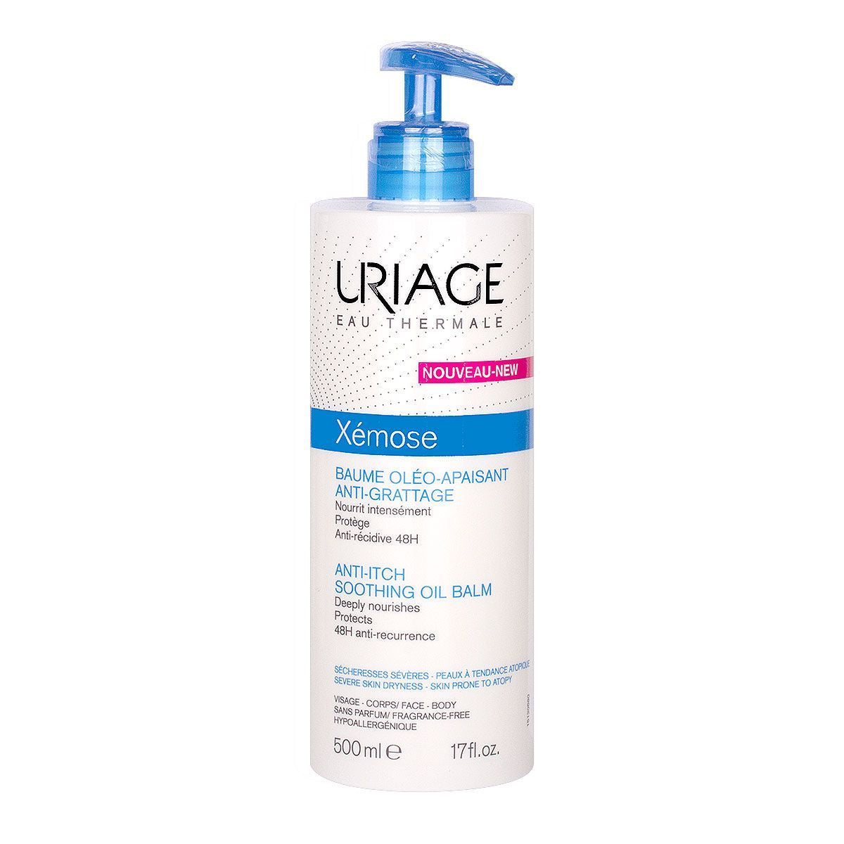 Uriage Xémose - baume oléo-apaisant anti-grattage 500ml