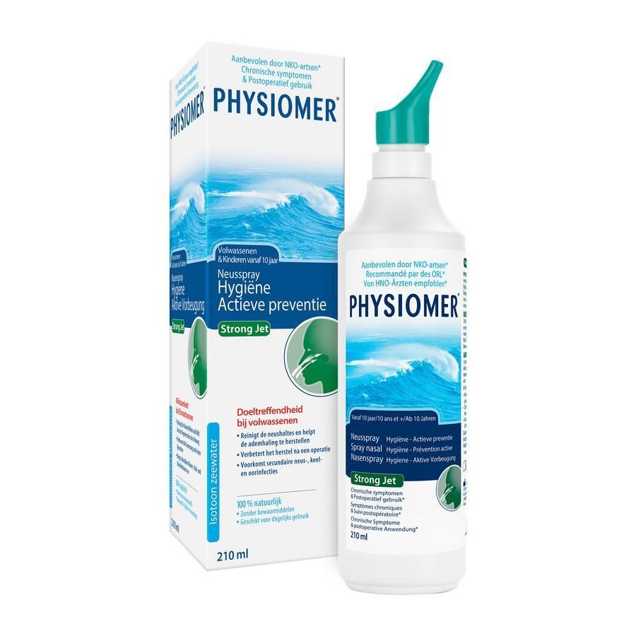 Physiomer prévention active - jet fort 210ml