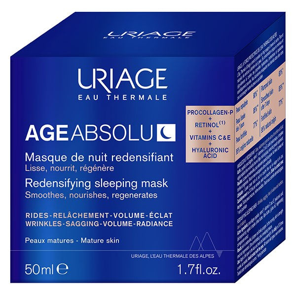 Uriage masque de nuit redesifiant