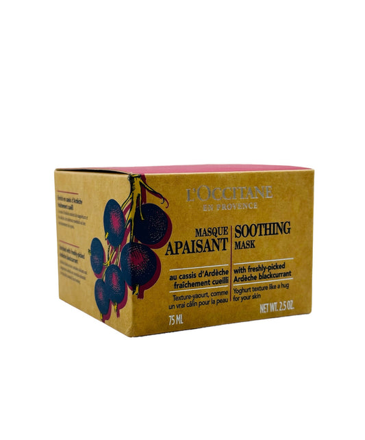 L’occitane masque apaisant au cassis d’Ardèche 75ml