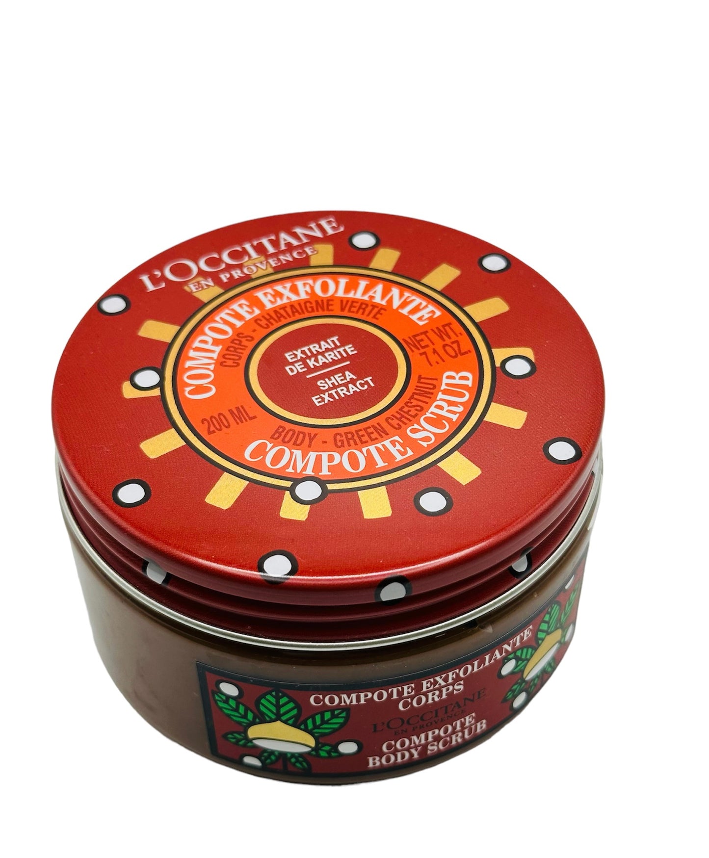 L’occitane body scrub 200ml