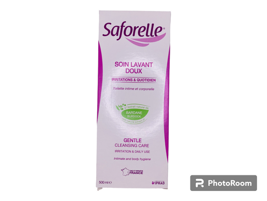 Saforelle soin lavant doux 500ml/250ml