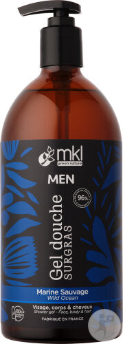 MKL Green Nature Men – Gel Douche Marine Sauvage 1L