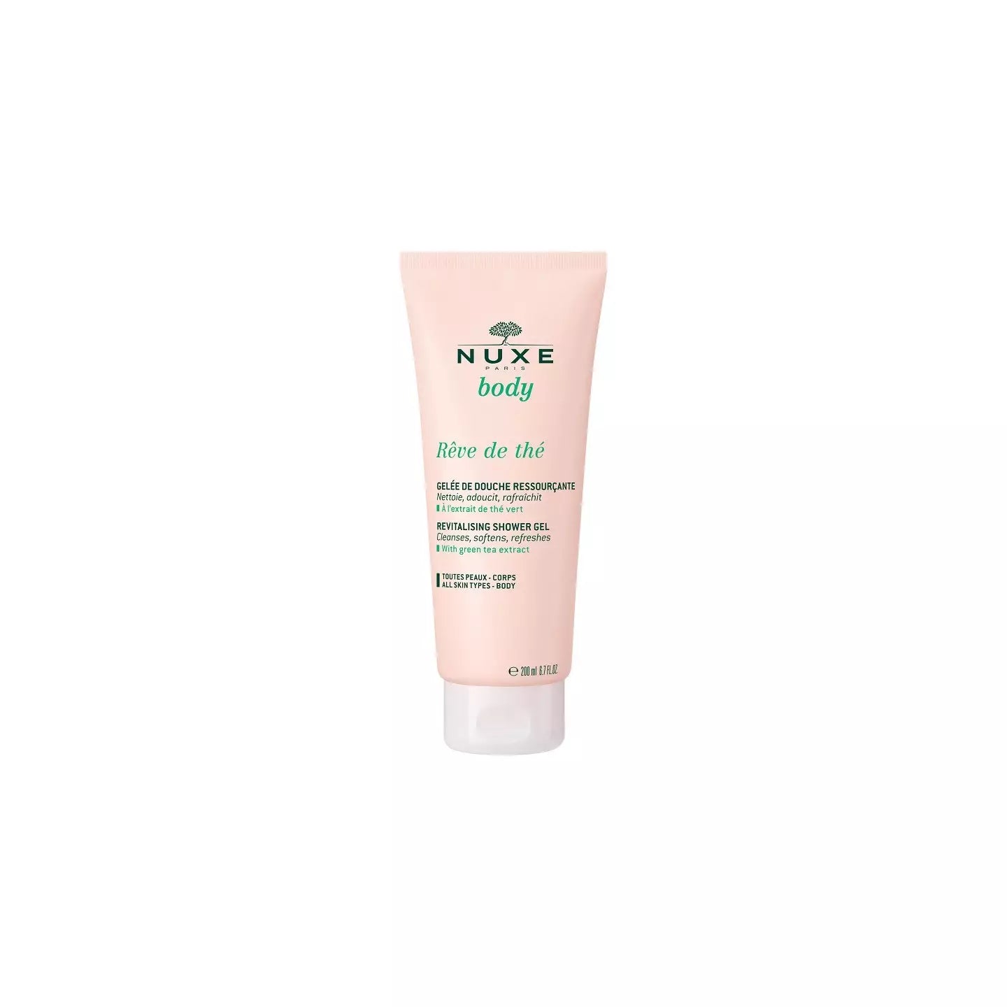 Nuxe Body Rêve de Thé Gelée de Douche Ressourçante – 200 ml