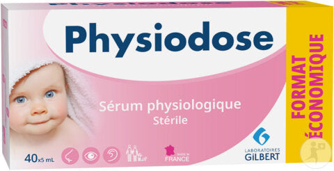 Physiodose Sérum Physiologique Stérile – Unidoses 40 x 5 ml