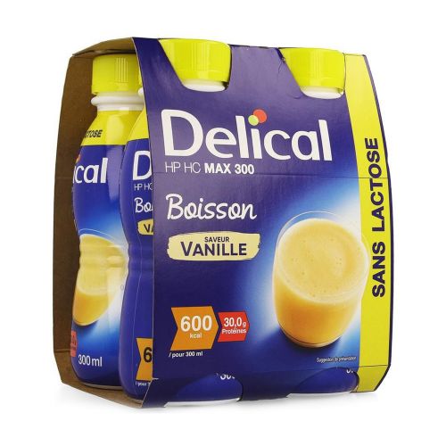 Delical vanille sans lactose 4x200ml